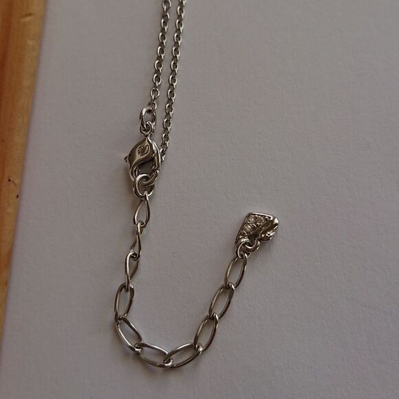 Swarovski DOUBLE apple and heart necklaces - Picture 7 of 9